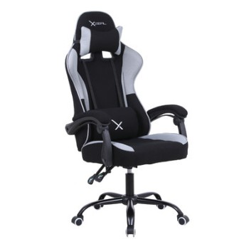 Silla Gamer XZEAL XZ20 Soporte 150Kg Negro y Gris - Modelo XZSXZ20B Silla Gamer XZEAL XZ20 Soporte 150Kg Negro y Gris - Modelo XZSXZ20B