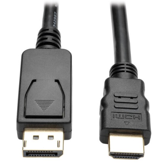 Cable DisplayPort a HDMI Tripp Lite - Dp 1.2 - con seguro - 4k y 2k - 1.83m - P582-006-V2