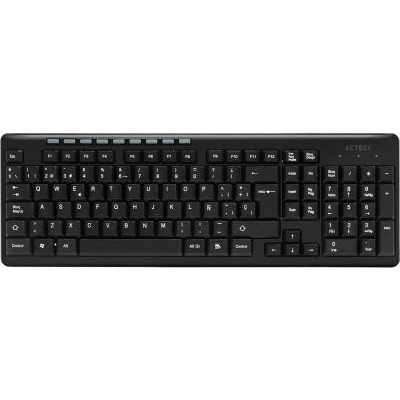 Teclado Acteck Tm100 Inalámbrico Usb Negro - AC-913973