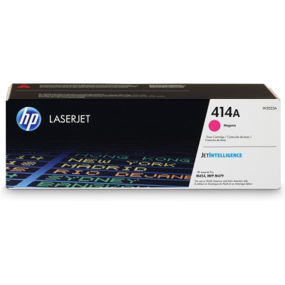 Cartucho Tóner Hp 414A Magenta Laserjet Original (W2023A) 2,100 Páginas - W2023A