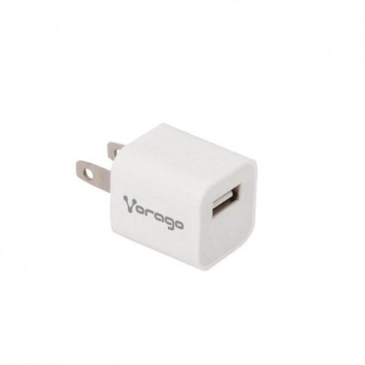 Cargador Usb De Pared Vorago Au 105 V2 1 Puerto 5V Blanco - AU-105-V2-WH