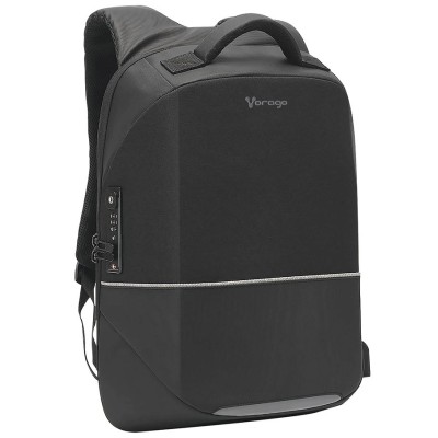 Mochila Vorago BP401 - 15.6" - Candado TSA - Negro - BP-401