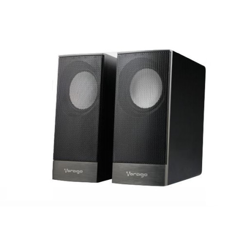 Bocina Vorago SPK-106 Alámbrica USB 6W con Conector 3.5mm Negro