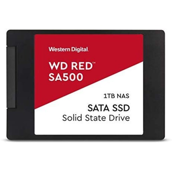 Unidad de Estado Sólido Western Digital Red SA500 - 2.5" - 1TB - SATA 3 - WDS100T1R0A