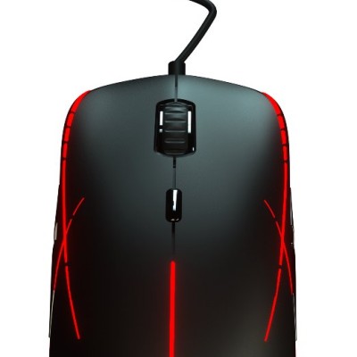 Mouse Gamer XZeal XZ930 - Alámbrico - 8 Botones - Ambidiestro - RGB - XZMX930B