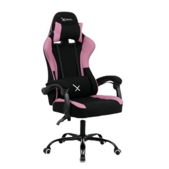 Silla Gamer XZeal XZ20 - Soporta 150kg - Negro con Rosa - XZSXZ20P