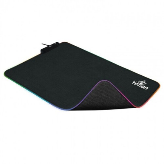 Mouse Pad Gamer YeYian Krieg 2035 - 355x444x3mm - RGB - MP2035