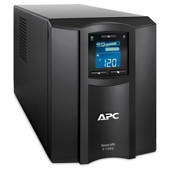 Ups Apc Smart Ups 1000Va / 600W 8 Contactos Nema 5 15R Rj 45 Usb - SMC1000C