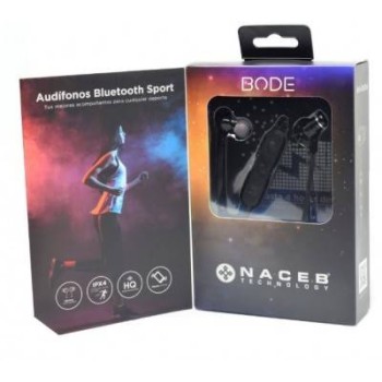 Auriculares Naceb Bode Na 0306 Micrófono 20 20000Hz 3.5Mm Bluetooth Ipx4 - NA-0306