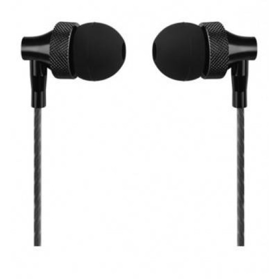 Auriculares Perfect Choice Stretto Micrófono Alámbrico 3.5Mm 1.2M Negro - PC-116608