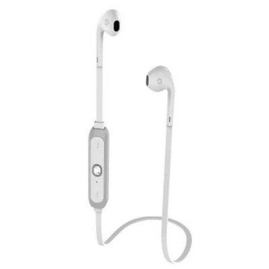 Audífonos Getttech Tune Gat 29701B Bluetooth Micrófono Blanco/Gris - Gat-29701B
