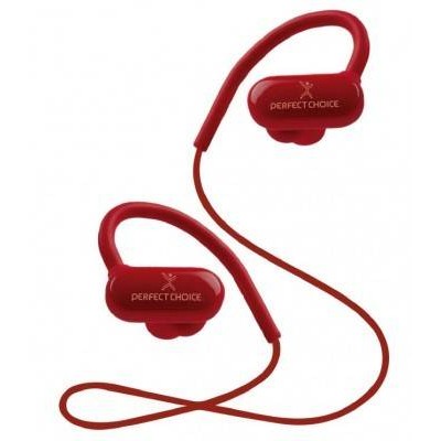 Auriculares Perfect Choice Effort Inalámbrico Bluetooth Micrófono Rojo - PC-116745