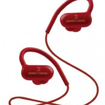 Auriculares Perfect Choice Effort Inalámbrico Bluetooth Micrófono Rojo - PC-116745