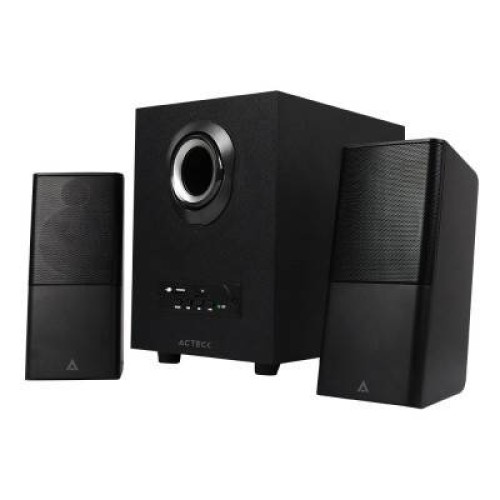 Bocinas Acteck 2.1 Canales 11W con Subwoofer Activo Modelo AC-922067 Negro