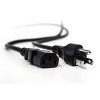 Cable De Poder Vorago Ac 345810 1 1.5M Iec C13 / Nema 5 15P Negro - CAB-122 Cable De Poder Vorago Ac 345810 1 1.5M Iec C13 / Nema 5 15P Negro - CAB-122