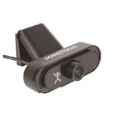 Cámara Web Perfect Choice Pc 320494 1080P Usb Micrófono Negro - PC-320494