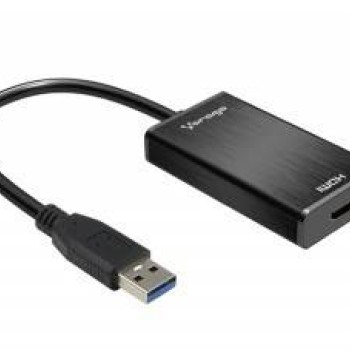 Adaptador de Video Vorago USB 3.0 a HDMI con Audio 1080P Negro Modelo ADP-204