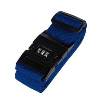 Correa de Seguridad GETTTECH para Maleta con Combinación TR1800 - Azul, Nylon