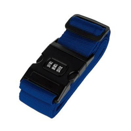 Correa de Seguridad GETTTECH para Maleta con Combinación TR1800 - Azul, Nylon