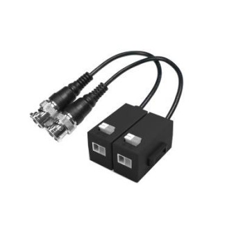 Transceptor de Video Balun Pasivo Dahua PFM800-E Negro para CCTV
