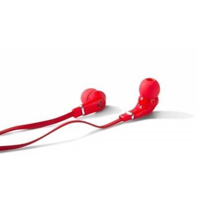 Audífono Vorago Rojo, Alámbrico, 1, 2 M, 3, 5 Mm - AU-362585-10