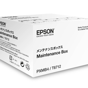 Caja de Mantenimiento Epson T671200 - Compatible con Serie WF-8xxx