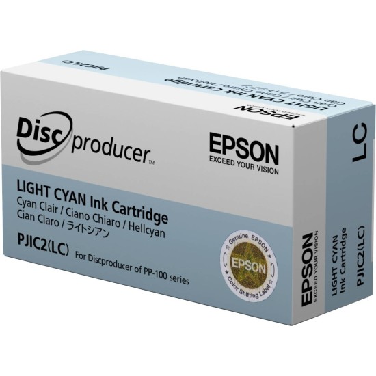Tinta Epson Discproducer Cian Claro 26Ml - C13S020448