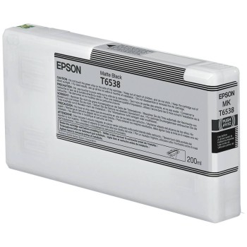 Tinta Epson T653800 Negro Mate 200Ml - T653800