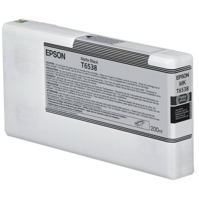 Tinta Epson T653800 Negro Mate 200Ml - T653800