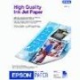 Papel Epson S041111 High Quality Inkjet 8.5pX11p - S041111