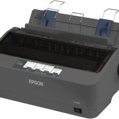 Impresora Matriz Epson Lx 350 9 Pines Usb 2.0 Serial Bidireccional Paralelo Negro - C11CC24001