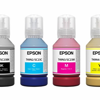 Botella de Tinta Epson T49H Negro 140ml - Compatible con SureColor SC-T3100X