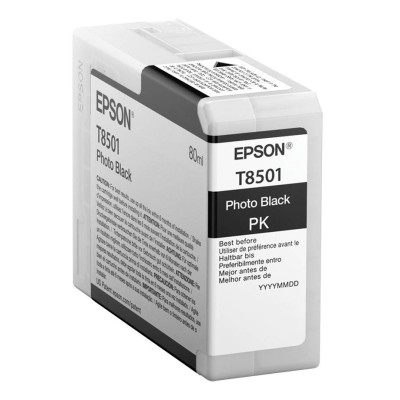 Tinta Epson T850 Ultrachrome Negro Fotográfico 80Ml - T850100 Tinta Epson T850 Ultrachrome Negro Fotográfico 80Ml - T850100