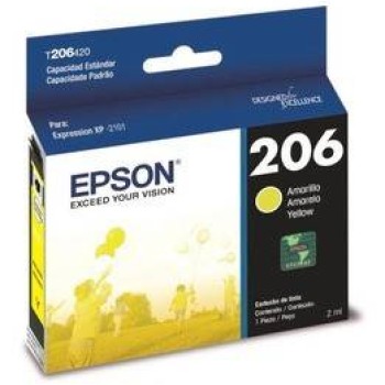 Tinta Epson 206 Amarillo - T206420-AL