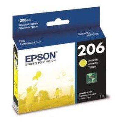 Tinta Epson 206 Amarillo - T206420-AL