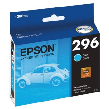 Tinta Epson 296 Cian 5Ml - T296220-AL