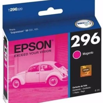 Cartucho de Tinta Epson Magenta 296 4ml - Compatible con Expression XP-231/431 - Modelo T296320-AL