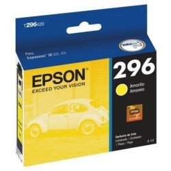 Cartucho de Tinta Epson Amarillo 4ml Original para Expression XP-231/431 - Modelo T296420-AL