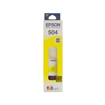 Botella De Tinta Epson 504 Amarillo 70Ml - T504420-AL