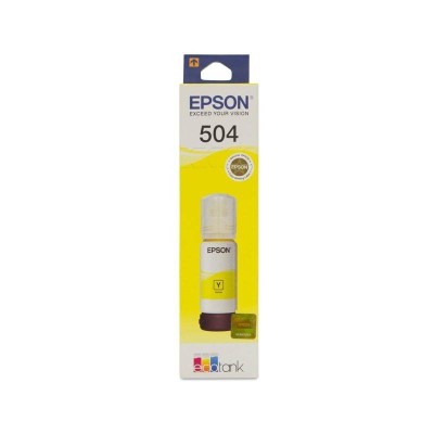 Botella De Tinta Epson 504 Amarillo 70Ml - T504420-AL