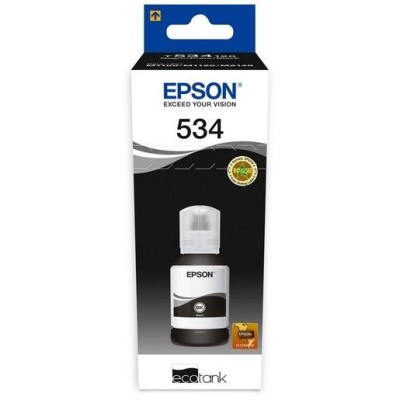 Botella De Tinta Epson T534 Negro Hasta 6,000 Páginas - T534120-AL