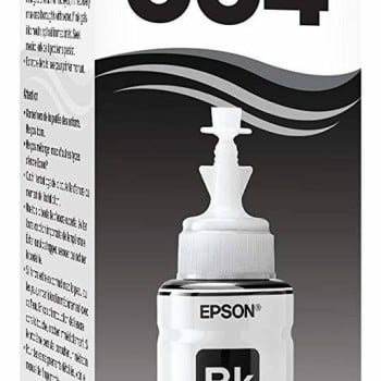 Botella de Tinta Epson 664 Negro 70ml - Tinta Original para Impresoras Epson