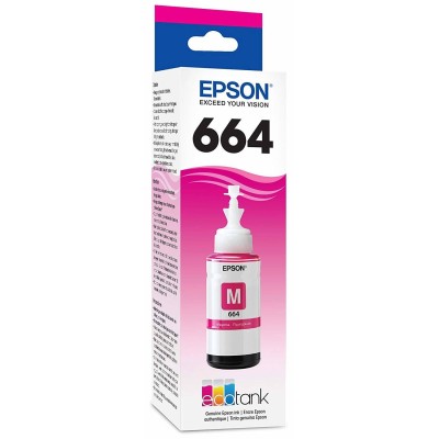 Botella De Tinta Epson 664 Magenta 70Ml - T664320-AL