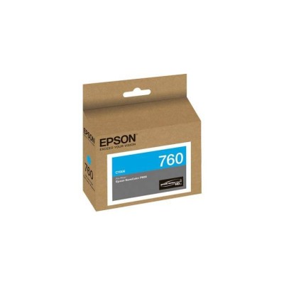 Tinta Epson 760 Cian 26Ml - T760220