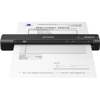 Escáner Epson Workforce Es 60W 4 Ppm 600 Dpi Wi Fi Usb Negro - B11B253201