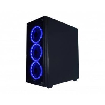 Gabinete Gamer Naceb Player Atx 3X Ventilador Frontal Panel Lateral - NA-0603