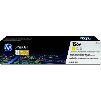 Cartucho De Tóner Hp 126A Amarillo Laserjet Original (Ce312A) - CE312A