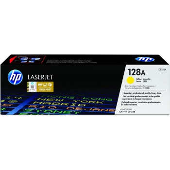 Cartucho De Tóner Hp 128A Amarillo Laserjet Original (Ce322A) - CE322A