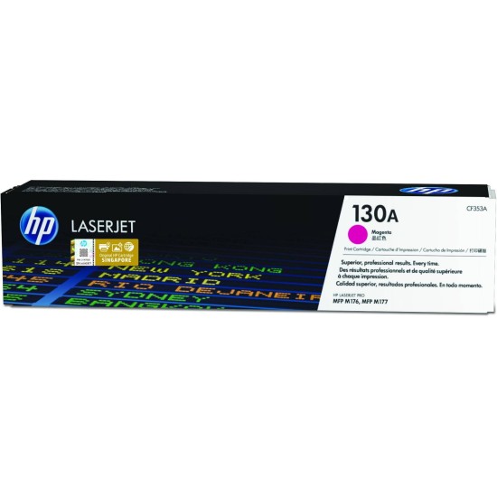 Cartucho De Tóner Hp 130A Magenta Laserjet Original (Cf353A) - CF353A