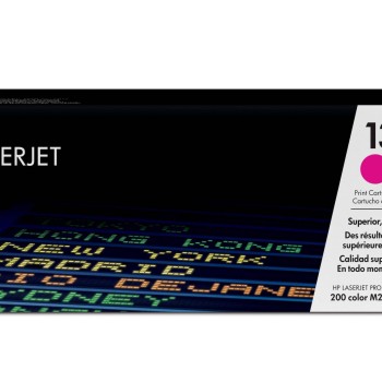 Cartucho de Tóner HP 131A Magenta Original para LaserJet Pro 200 - Modelo CF213A